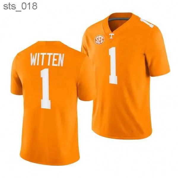 Fußballtrikots Tennessees Volunteer Jersey College Hendon Hooker Peyton Manning White Cordarrelle Patterson Größe S-4XLH240307