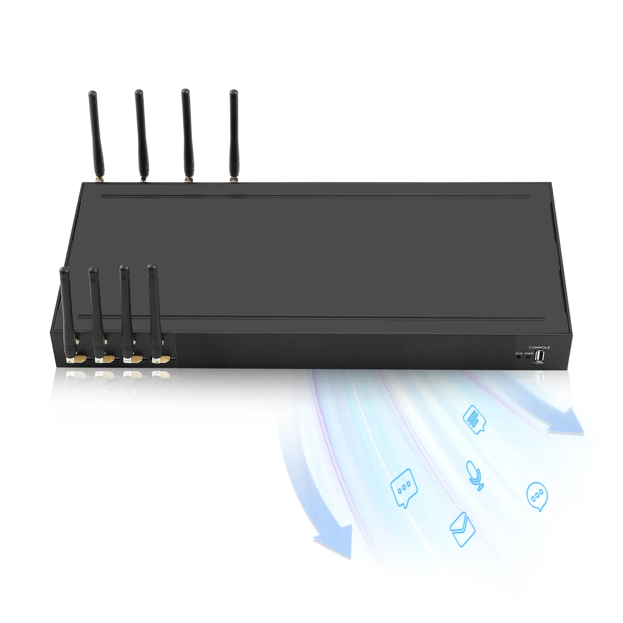 4G Sim Proxy Router With Multi IP Proxy Gateway, SMS Gateway And Multi