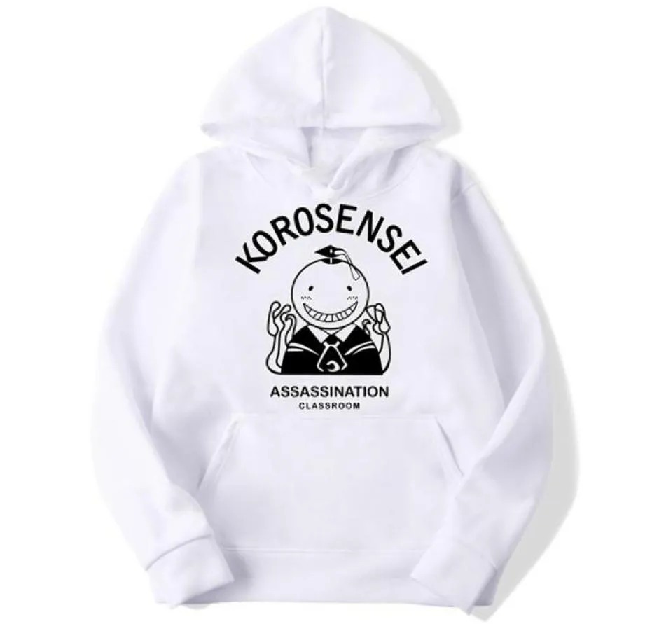 Assassination Classroom Korosensei Anime Hoodies Män och kvinnor Autumn Casual Pullover Sweats Hoodie Fashion Sweatshirts 2011041347783