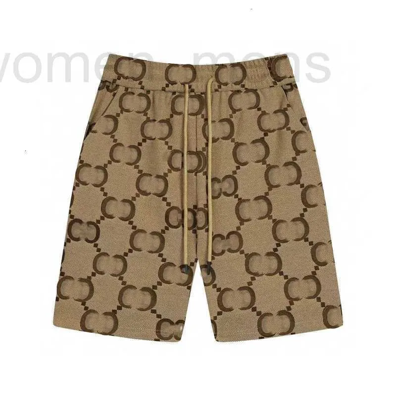 Mäns shorts designer designer 2024 kvinnor sommar ny high end g familj jacquard gamla blommor par män och samma 55e FC101 keca