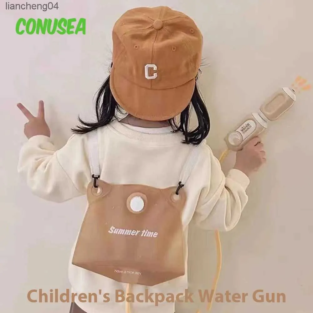 Gun Toys Ryggsäck Vattenpistol Soft Bag Spray Summer Games Family Fun Squirt Outdoor Beach Yard Childrens Toys For Kids Boys Girls Gifts