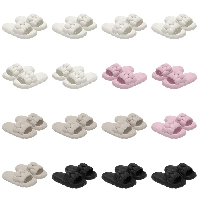 Продукты для летних новых дизайнеров Женщины White Black Pink Nonslip мягкие удобные туфли Sandal