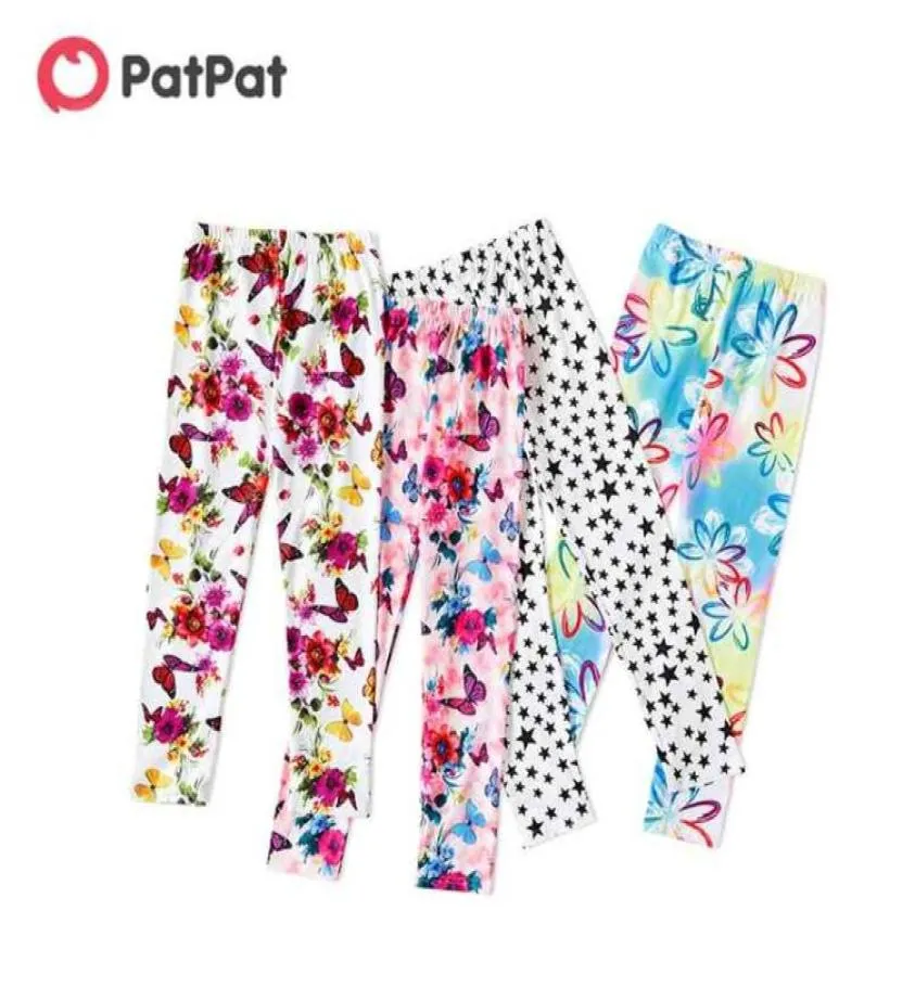 Leggings fleuris et papillons en soie de lait imprimé 21052801231222165