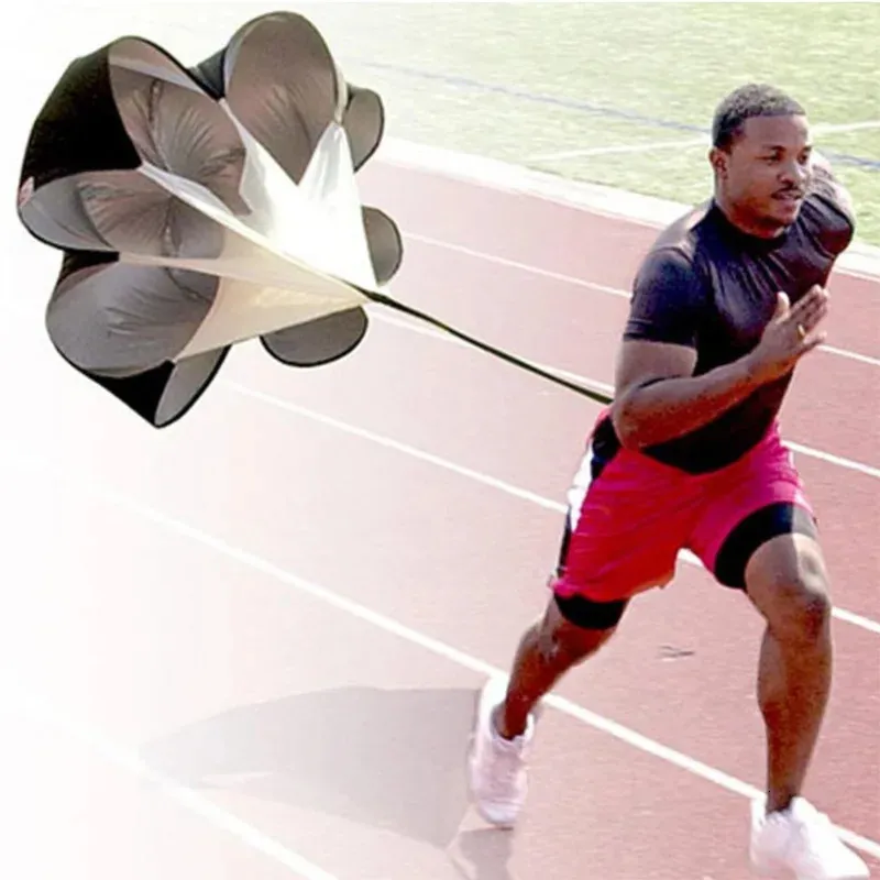 Speed ​​Training Running Drag Parachute Soccer Fitness Equipment Chute Physical 240228