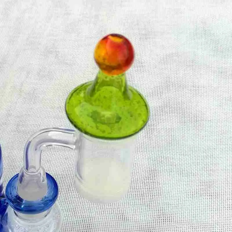 Newest Colorful Carb Caps Glow In The Dark Mini Cute Smoking Accessories For Glass Quartz Thermal Banger Hat Style DCC07