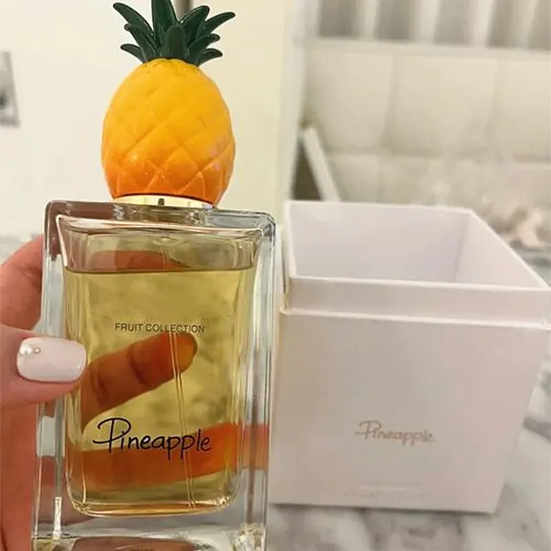 Kolekcja owoców perfumy 150 ml ananasa cytrynowego pomarańczowy zapach długotrwały zapach marka edt man kobietę parfum neutralny słodki spray w kolorze szybki statek