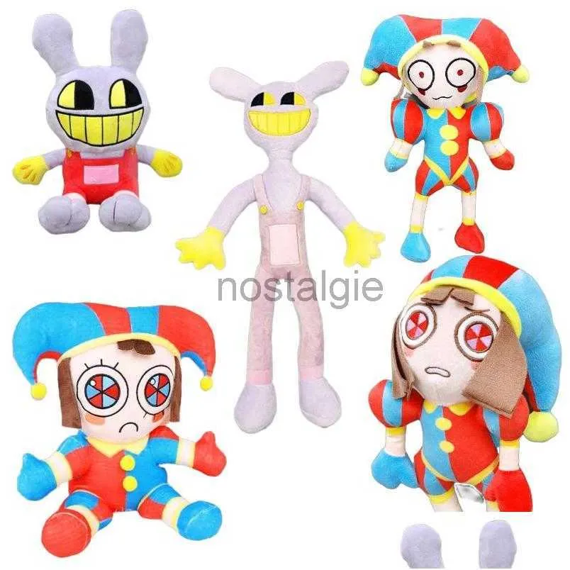 Pchane pluszowe zwierzęta świąteczne dekoracja zabawki Animal Circus Cirl Animed Dolls Boys Girls Brithday Gift 5 Style 25-40 cm Drop D Dhbkx 240307