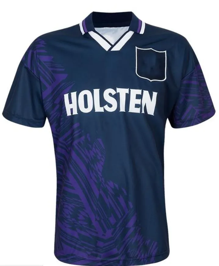 DHgate Tottenham Retro Soccer Jerseys Bale Ginola Klinsmann Gascoigne Anderton Sheringham 1990 2024 Sports Outdoors