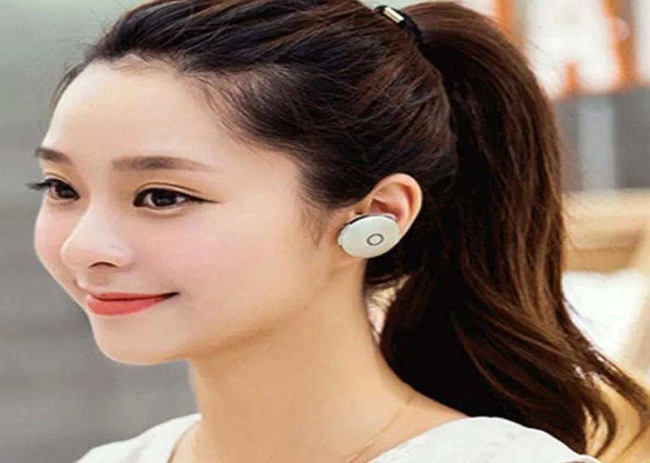 UFO Mini Invisible Bluetooth Wireless Stereo Hand Headphone Sports driving running Headset Earphone for iPhone Smartphone4351293