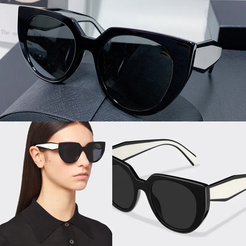 Symbole Collection Sunglasses Ladies SPR14W-F Fashion Style معابد ألوان مصمم للرجال من النظارات العاطفية للحفلات الجودة مع المربع الأصلي