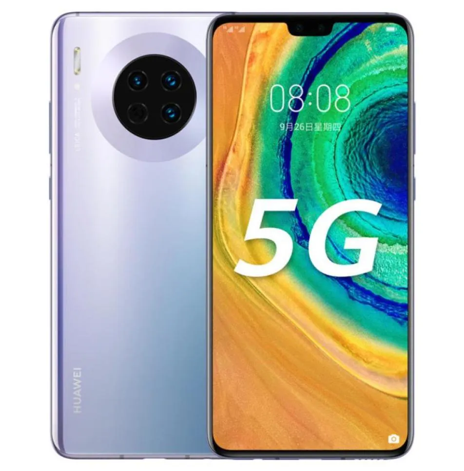 Original Huawei Mate 30 5G Mobiltelefon 8GB RAM 128 GB 256 GB ROM KIRIN 990 OCTA CORE 400MP AR NFC 4200MAH ANDROID 662QUOT OLED 9199137