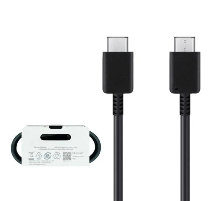 Cavo da USB C a tipo C Cavi USBC PD 3A per caricabatterie rapido per note 10 S10 Xiaomi Cavi USBC per ricarica rapida5191960