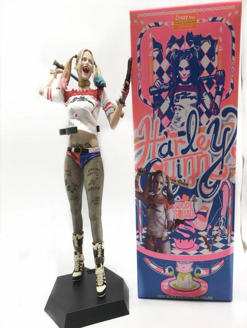 Åtgärd Figur 16 Joker Team of Prototyping Model Toy Gift 30cm Crazy Toys Figure Quinn X05033838247