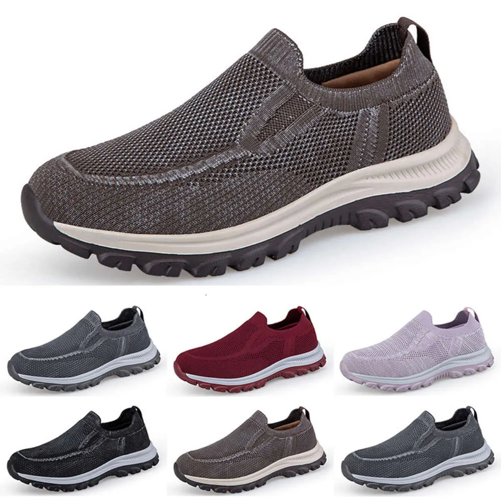 Yeni İlkbahar ve Yaz Yaşlı Ayakkabı Erkekler Bir Adım Yürüyüş Ayakkabıları Yumuşak Sole Sıradan Ayakkabı Gai Kadınlar Yürüyüş Ayakkabıları 39-44 16 USONLINE