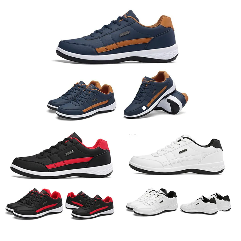 Scarpe sportive casual da uomo nuove estive Scarpe da corsa traspiranti leggere in pelle alla moda Scarpe da tavola grandi per uomo cool 45