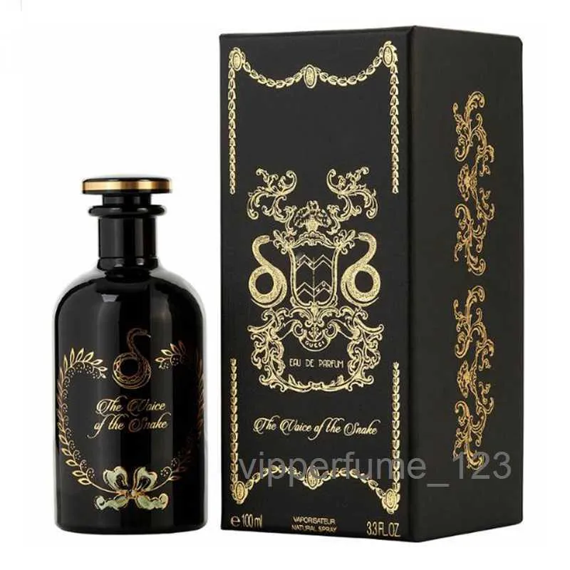 2024.Parfums de parfum neutres pour femmes et hommes vaporisateur Voice of the Snake Bouteille noire 100 ml comme cadeau délicat Parfum de charme durable 3CP8