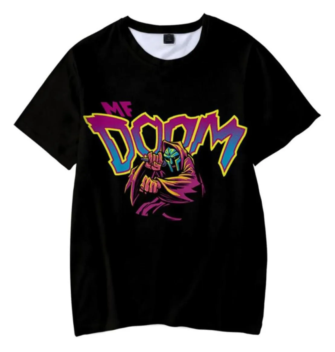 Men039S tshirts mf Doom 3d tryckt tshirt Menwomen mode harajuku stil rund hals kort ärm sommar tröja streetwe7364457