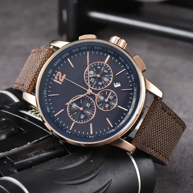 APs Wrist Watches for Men 2024 New Mens Watches All Dial Work Quartz Watch High Quality Top Luxury Brand Chronograph Clock watch band Men Fashion A09