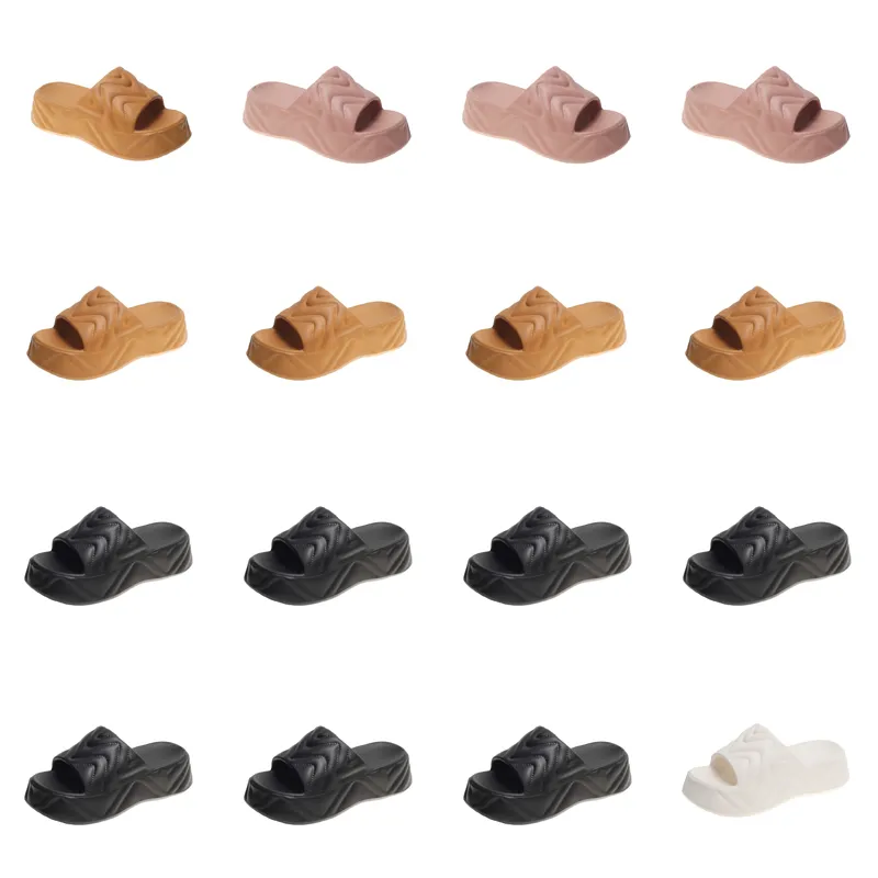 summer new product slippers designer for women shoes White Black Pink Yellow non-slip soft comfortable-010 slipper sandals womens flat slides GAI outdoor shoes