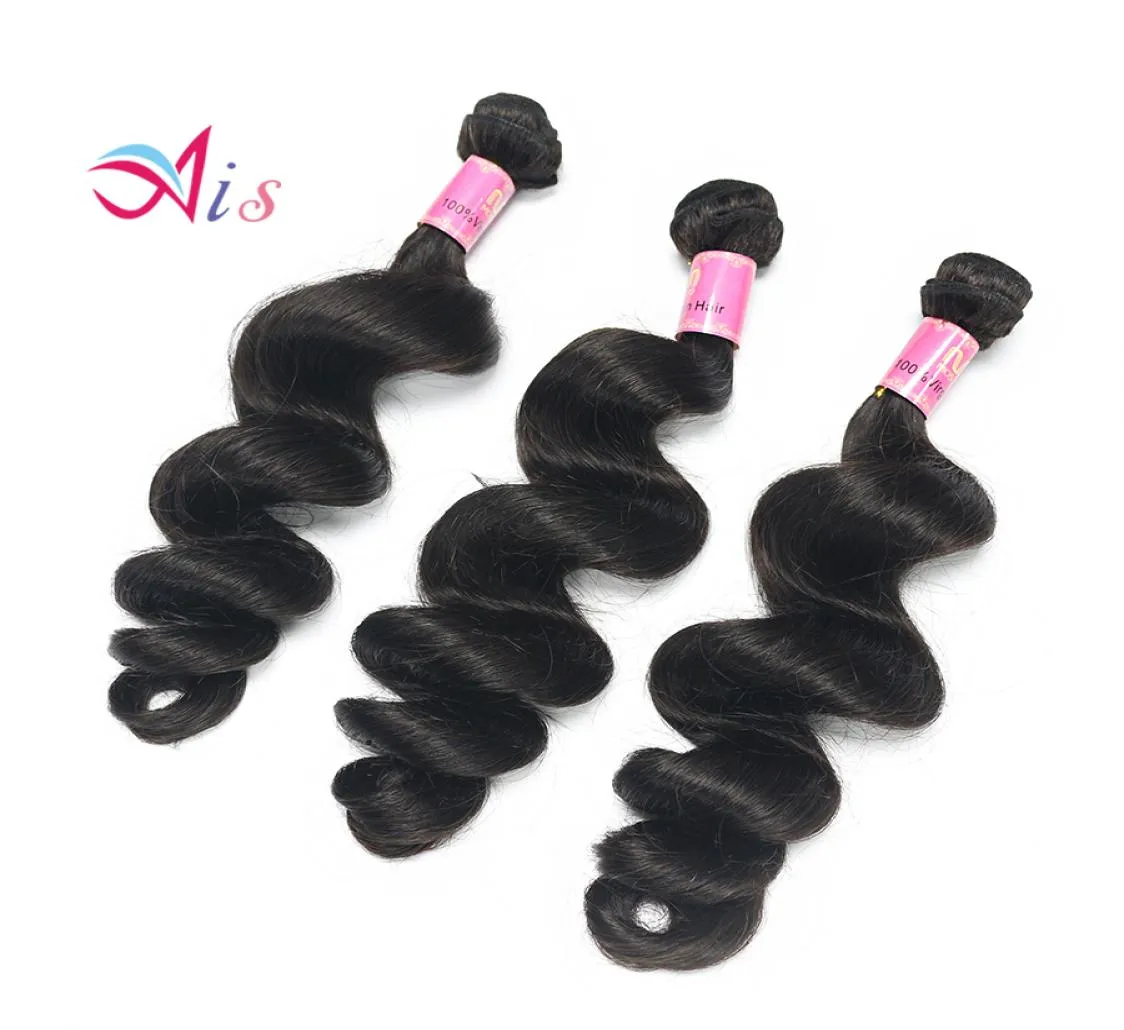 3pcs Nouveau Style Non Transformé 7A Brésilien Indien Malaisien Péruvien Cheveux 3Bundles Vague Lâche Cheveux Tisse Machine Fabriqué Cheveux Humains3192274