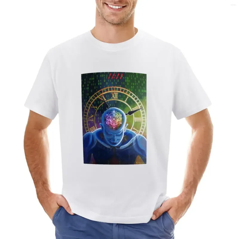 Polos pour hommes onze onze- T-shirt d'art spirituel/visionnaire personnalisé T-shirts drôles pour hommes