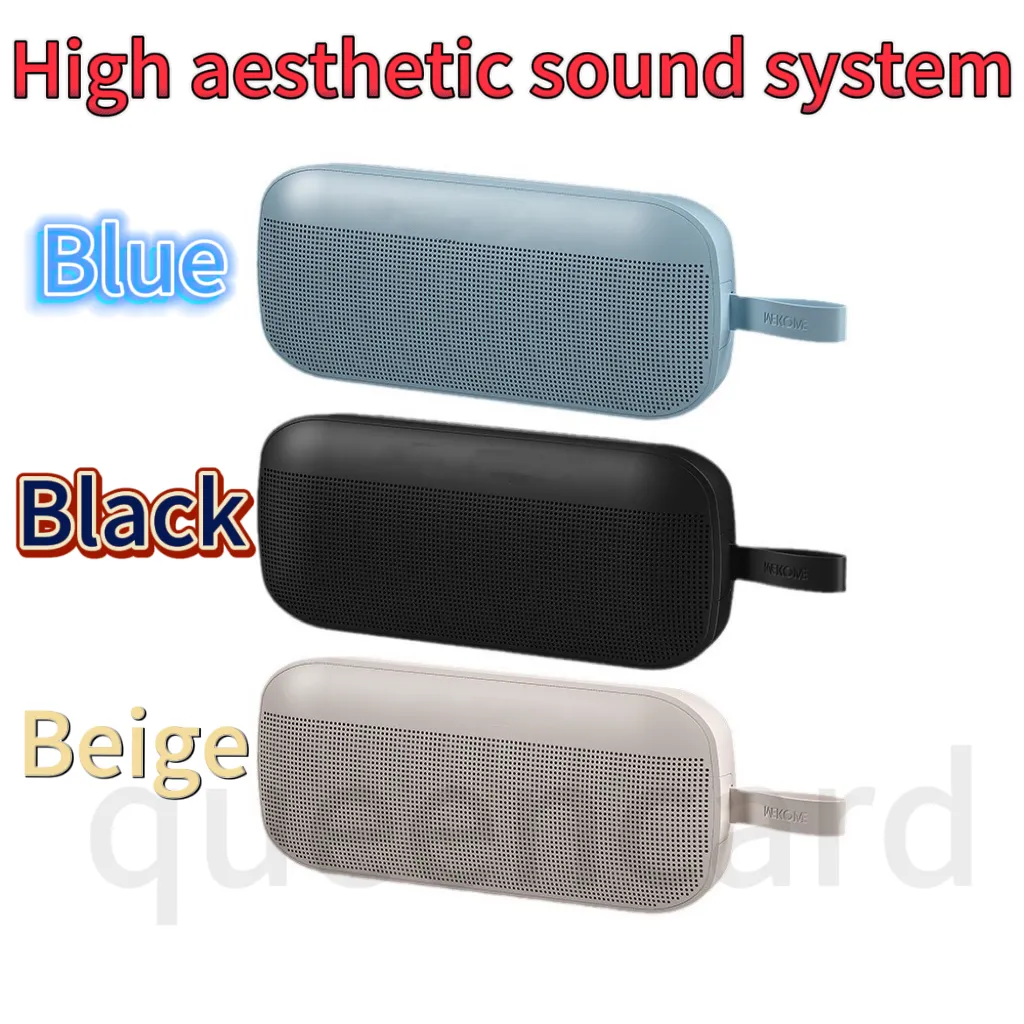 1200mAh Dual Högtalare Portable Wireless Speaker High Quality Mini Wireless Speaker Desktop Outdoor Sports Waterproof Portable Speaker Waterproof