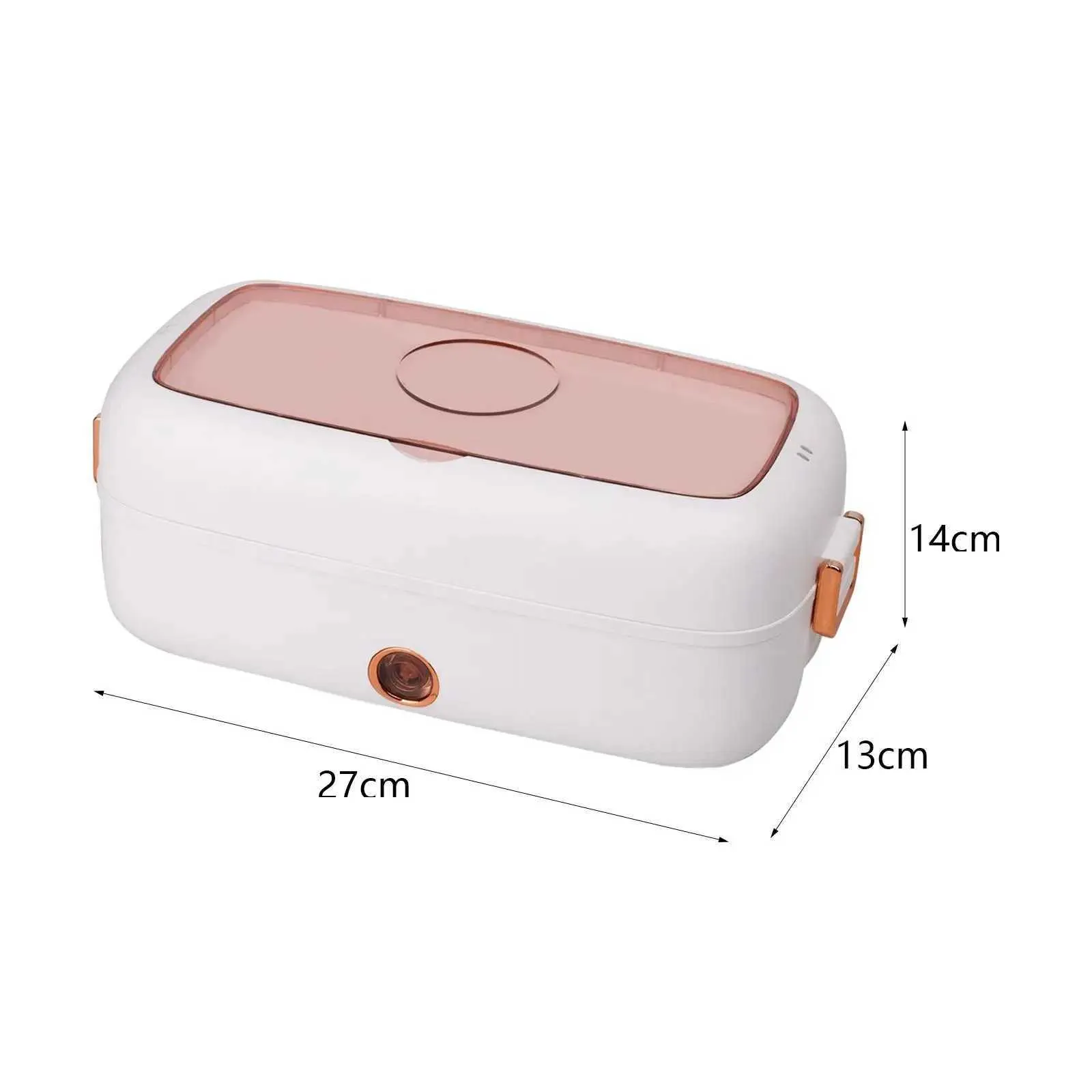 Food Heater Electric Heating Bento Box Electric Lunch Box Portable Heated Lunch Heat Lunch for Office School Outdoor Home Truck