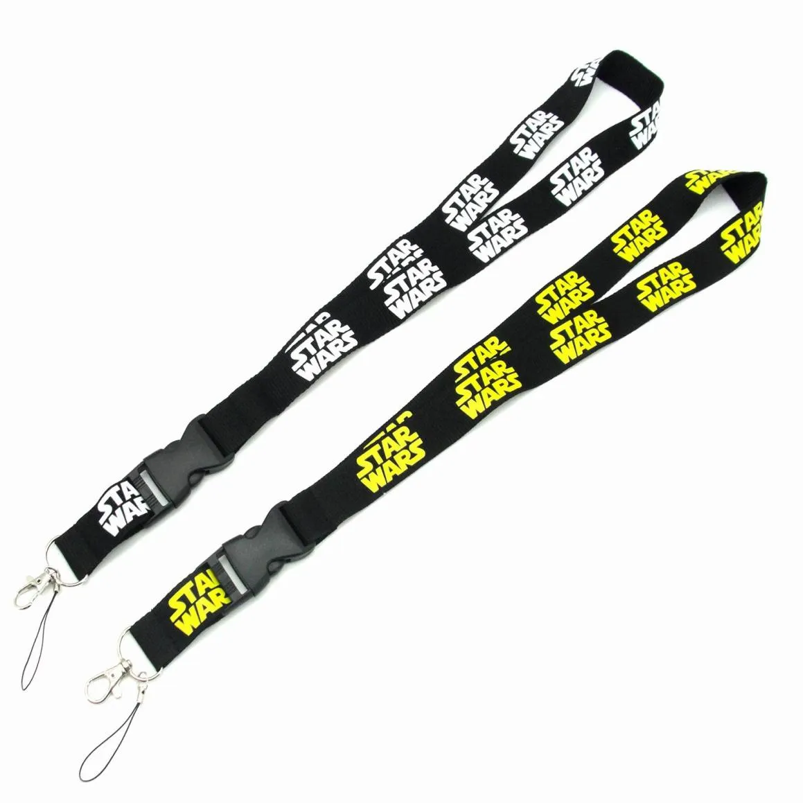 Mobiltelefonband charms 10 st tecknad avtagbar universal sport lanyard för mp34 nyckelkedja märke lanyards hel9775556