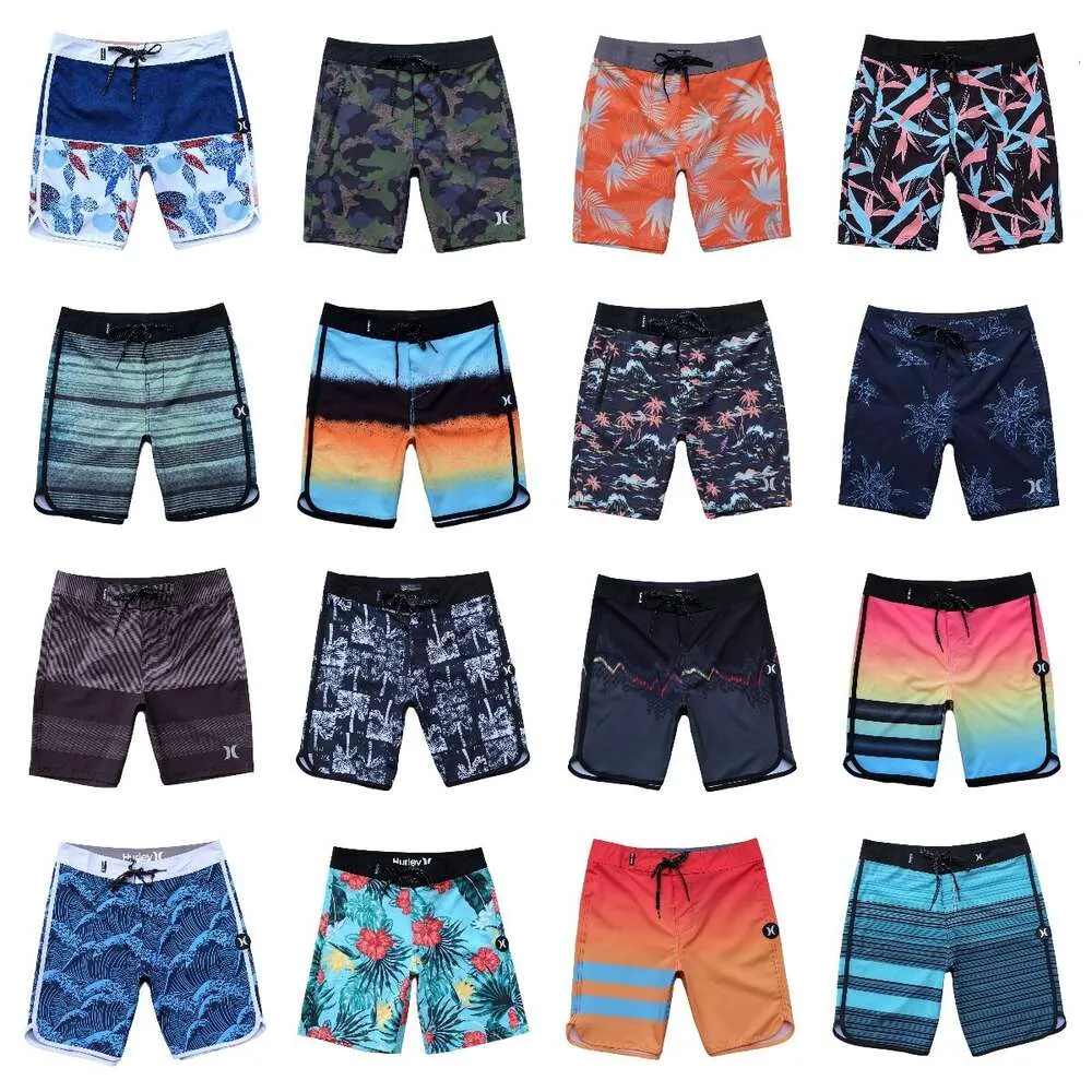 Мужские летние быстросохнущие шорты для фитнеса Hurley, большие повседневные пляжные шорты для фитнеса