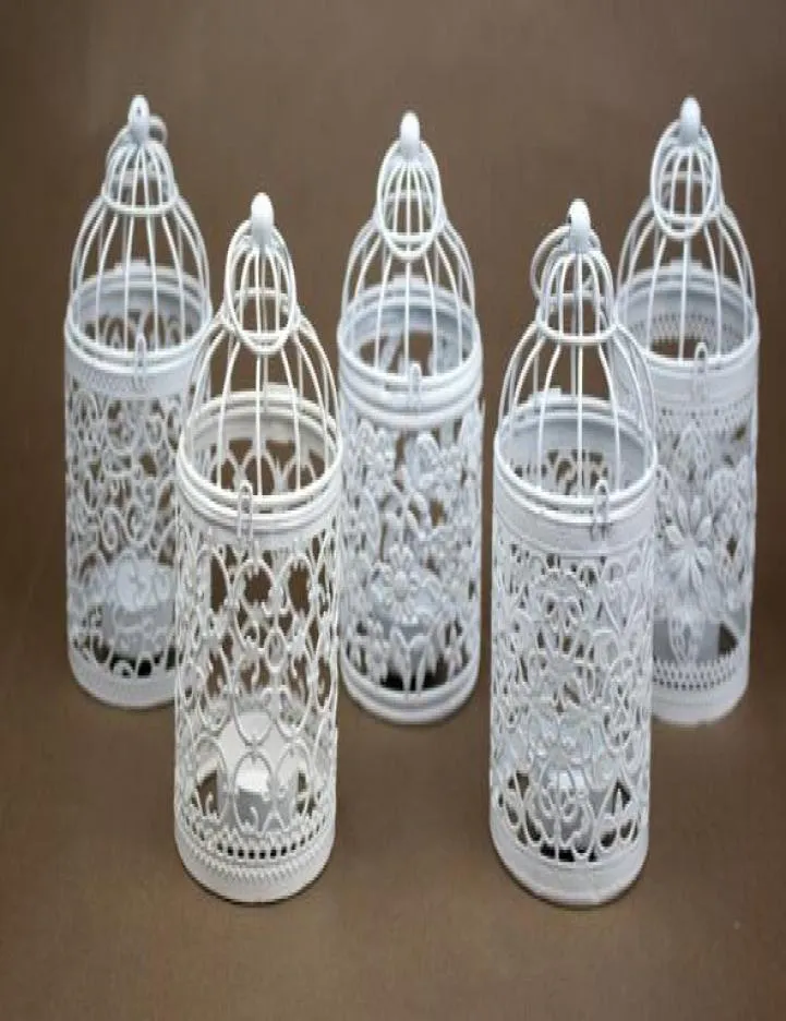 Nouvelle arrivée Cage à oiseaux décoration bougeoirs Cage à oiseaux chandelier de mariage XB12942764
