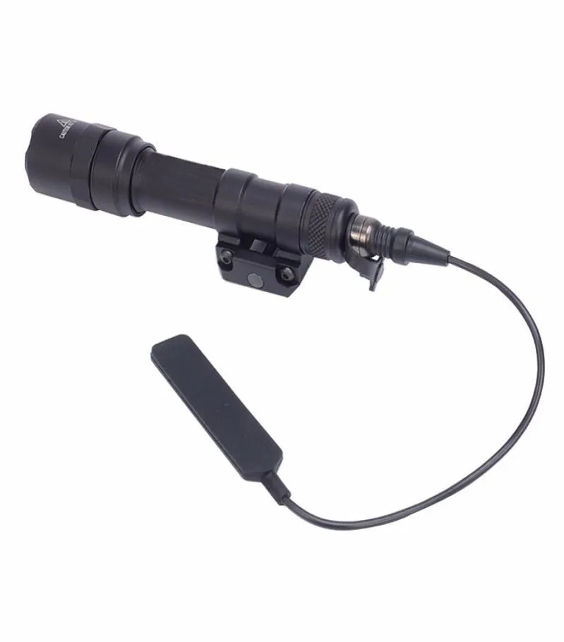 M600C Tactical Scout Light Rifle Flashlight LED Hunting Spotlight Constant and Momentary Output with Tail Switch2629590