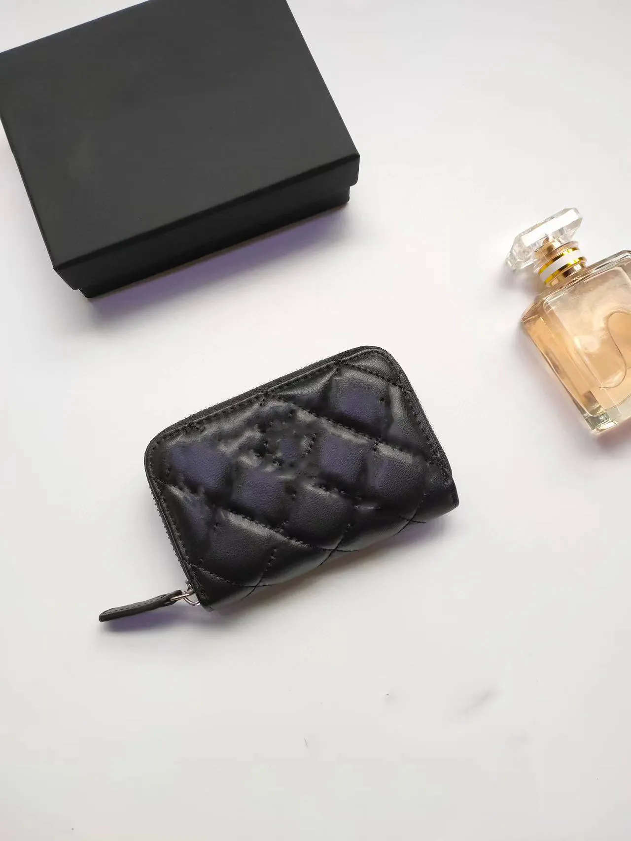 2024 Designer Wallet lady pursetT DiscountT original boxs card holderss ladies handbag Zero wallet with box color coin purseso