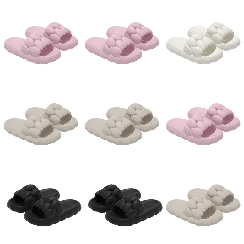 Productontwerper Nieuwe zomerslippers voor vrouwen wit zwart roze niet-slip zachte comfortabele slipper sandalen mode-058 dames platte dia's buiten 67 comtable 20 s