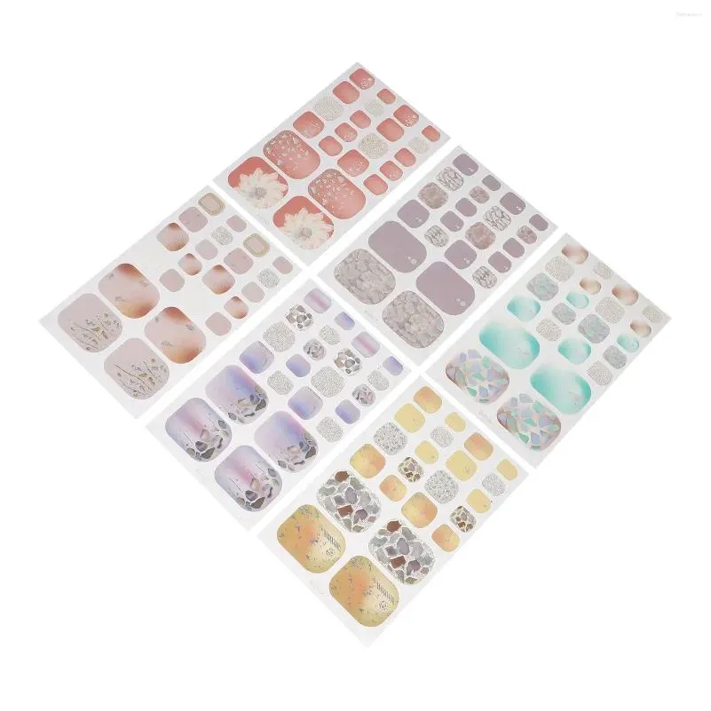 Stickers & Decals Nail Stickers 6 Sheets Art Diy Decals Delicate Manicure Decal Accessories Decors Drop Delivery Health Beauty Nail Ar Dhbcm