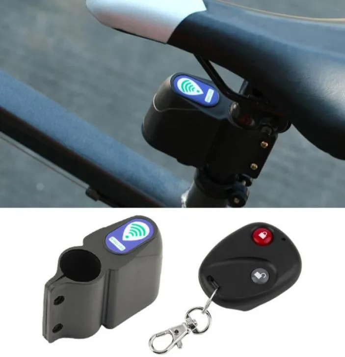 Cool Bicycle Alarm Lock Antitheft Cycling Security Lock Bicycle Wireless Remote Control Vibration Alarm for Mountain Road Bike Be7005619