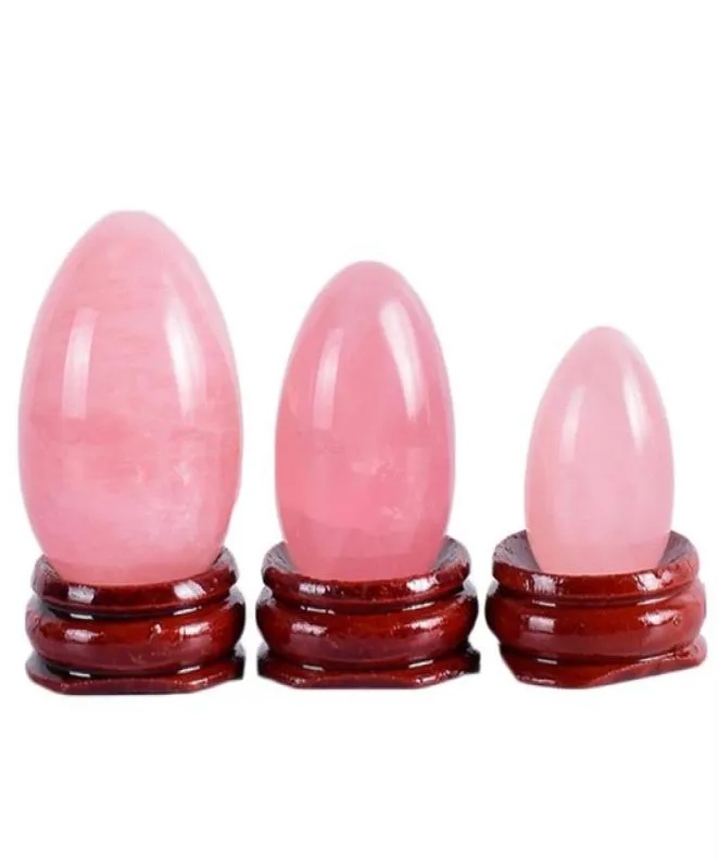 3 pezzi Yoni Egg Crystal Healing Jade Donna Esercizio pavimento pelvico vaginale stringere i muscoli ginnici palle massaggio sanitario palla curativa6140481