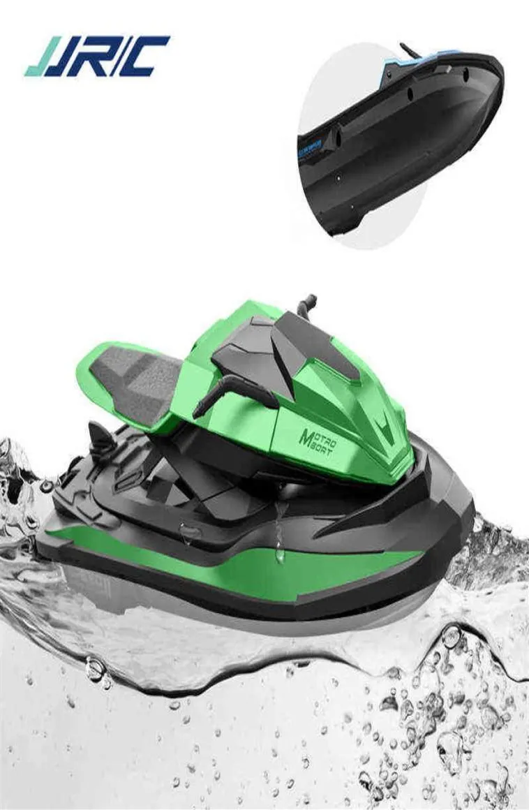 電気RCボートJJRC S9 2 4G RC RC RCING SPEEDBOAT ROIGHONG ELECTRICERIME REMOTE CONTROL OUTDOOR WATER JET SKI TWO SPEED車両モーターBO4724947