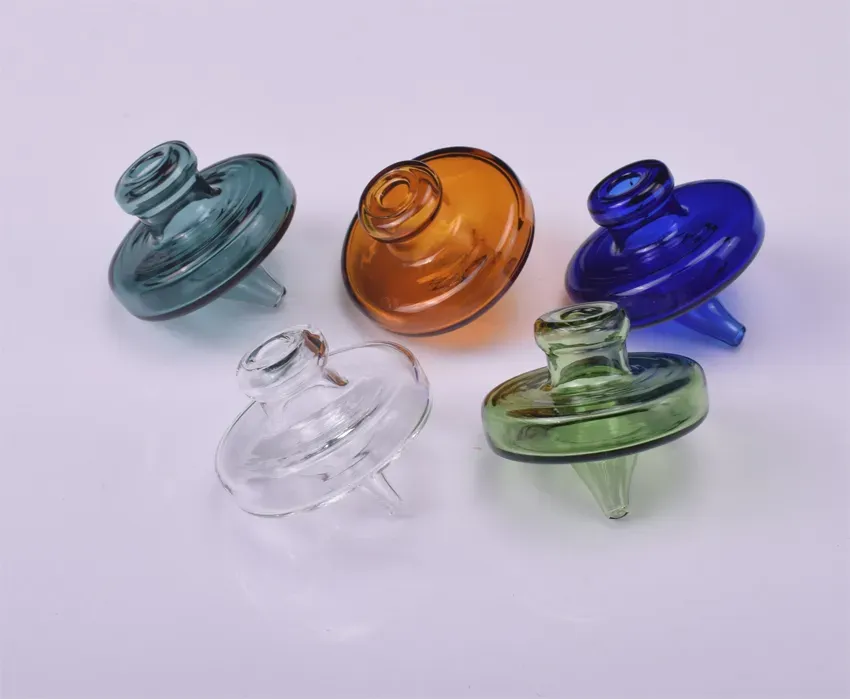 Carb Cap glass ball caps For 20mm 25mm 30mm quartz bangers Flat Top Gavel Bottom quartz nails water pipe