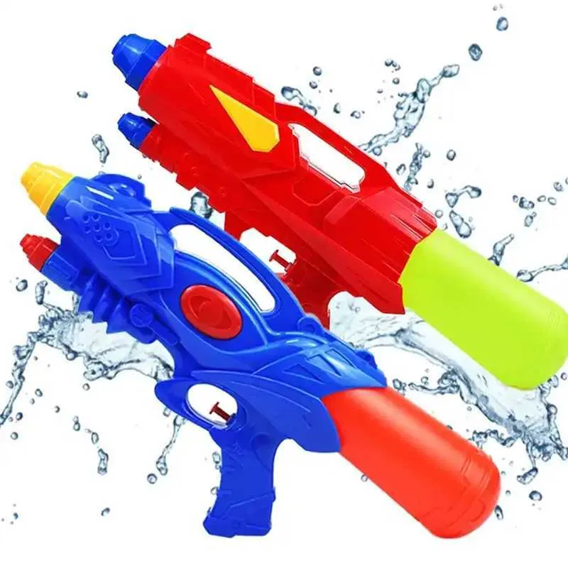 Pistola de juguete Nueva pistola de agua eléctrica para niños Pequeño juego de lucha Juguete al aire libre Squirt Juguete de playa Pistola rociadora de agua 550 ml Agua de verano ToyL2403