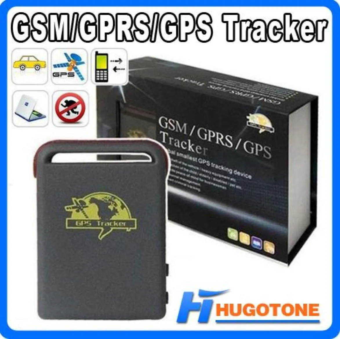 Quadband Car GSM GPS GPS Tracker wielofunkcyjny TK102 Dzieci PET GPS Lokalizator pojazdu czujnik wstrząsu alarmowy Urządzenie 8307575