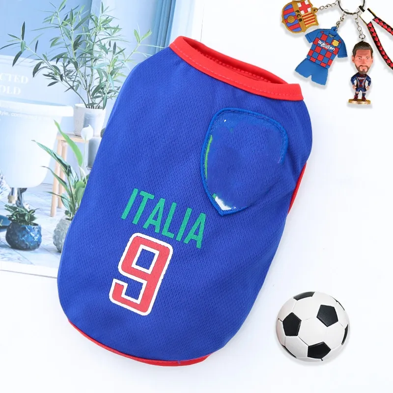 Luxury Dog Apparel Pet Basketball Vest Cool Breathable Pet Puppy Clothes Sportswear Spring Summer Fashion Cotton Shirt