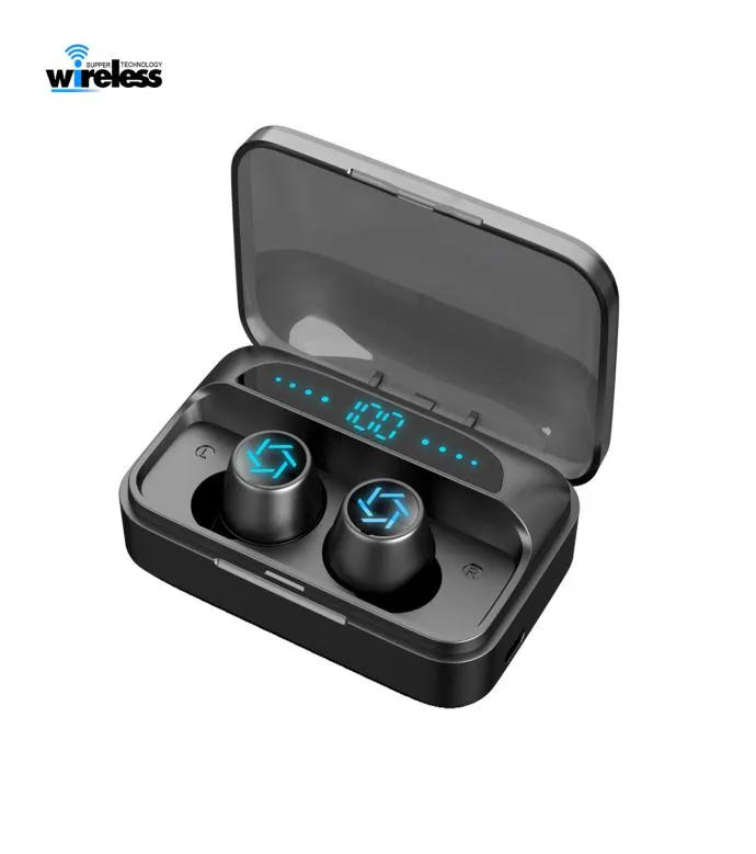 S15 TWS sans fil Bluetooth 50 casque avec microphone HD stéréo suppression du bruit écouteur sport casque de jeu smart touch2530828