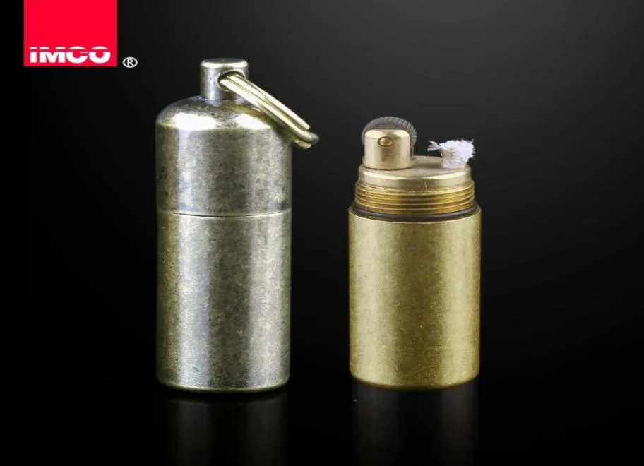 Original IMCO Lighter Vintage Gasoline Kerosene Lighter Genuine Brass Cigarette Lighter Cigar Fire Briquet Petrol Lighters8808604