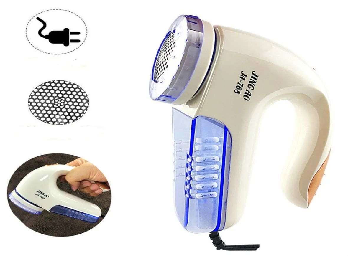 Fashion Lint Remover and Fabric Shaver Electric Portable Sweater Pill Defuzzer Fuzz Balls Removerfor Clothes ouch Blanket Curtain 1996486