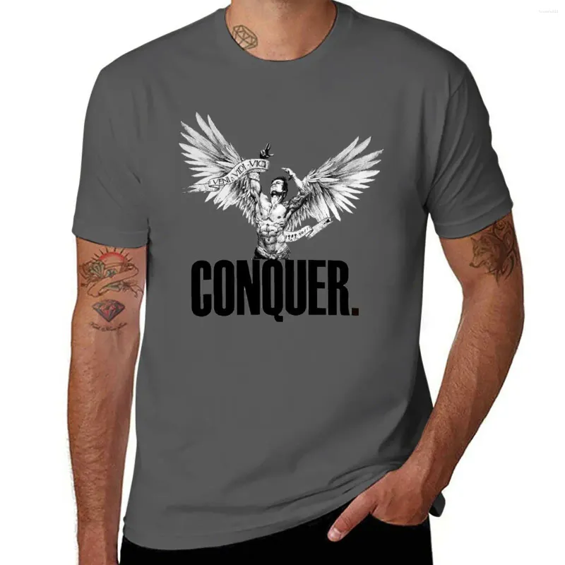 Débardeurs pour hommes ZYZZ ART HD PICTURE CHEMISES GOODIES CONQUER T-Shirt Haut d'été Drôle T T-shirts noirs pour hommes