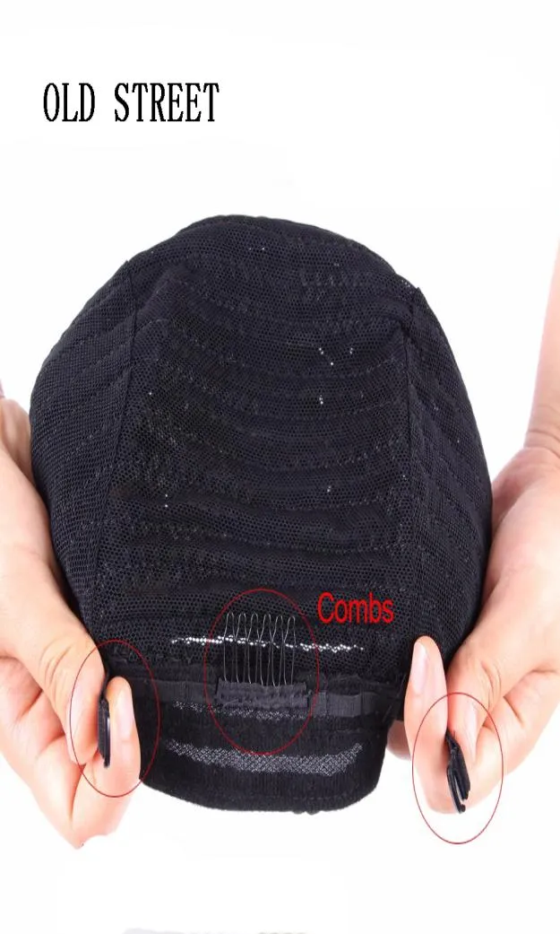 1pcs Cornrow Wig Cap For Making Wigs Adjustable Black Color Crochet Braided Weaving Cap Lace Elasti Hairnet Hair Styling Tool9009326