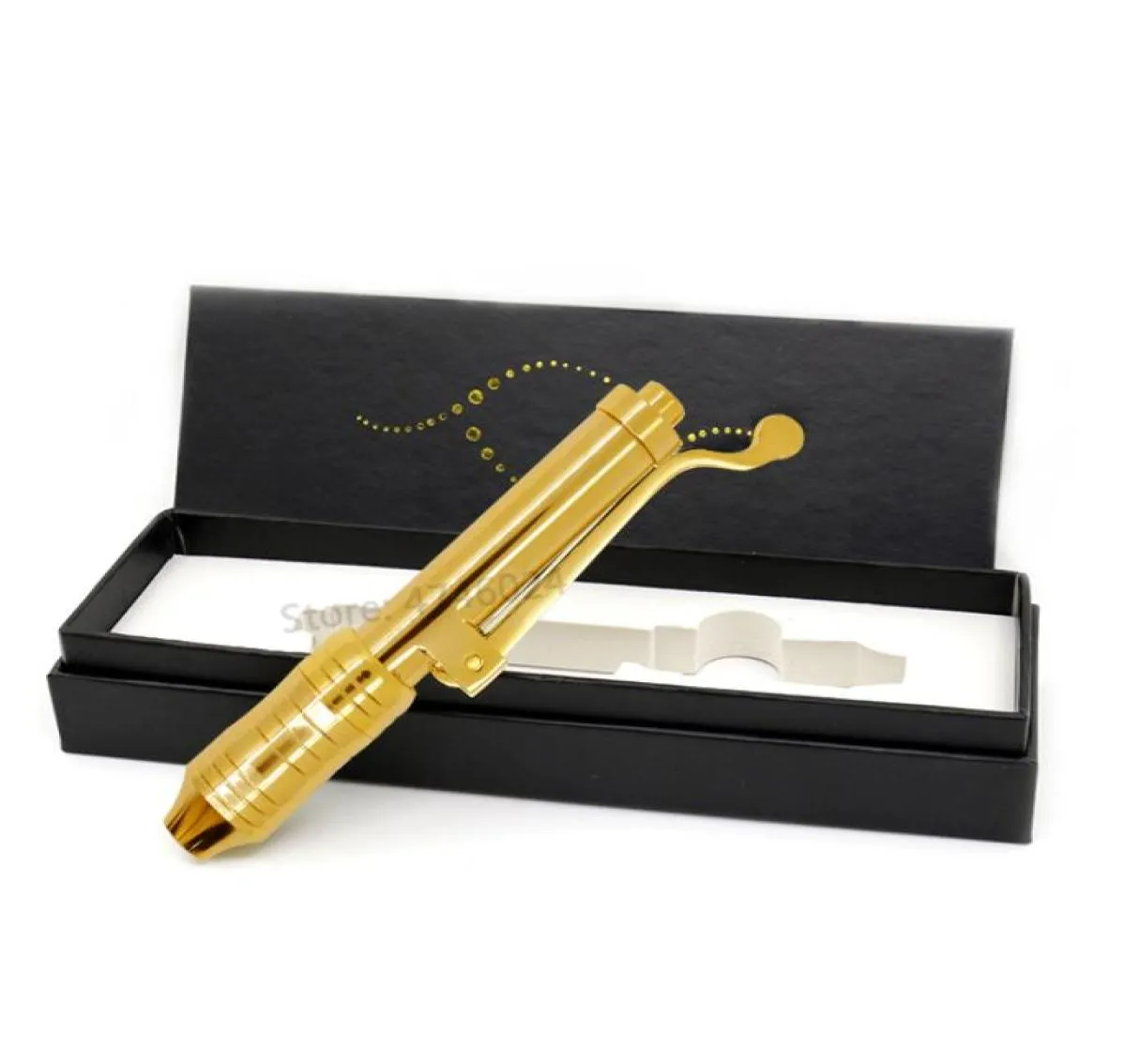 24K Gold 03 Hyaluron Pen med hög densitet mental mesoterapi pennare injektor för läpplyftning anti rynka meso gun8187934