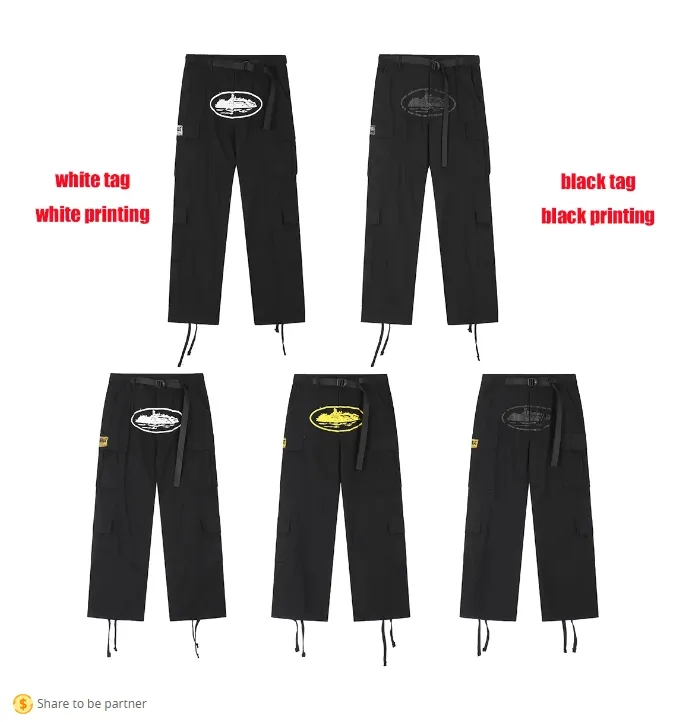 designer heren broek y2k ster alt gestapeld baggy Demon Island hoodies cargos wijde pijpen kleding goth cargos mannen gescheurd slank ropa esthetische coreana cargos broek