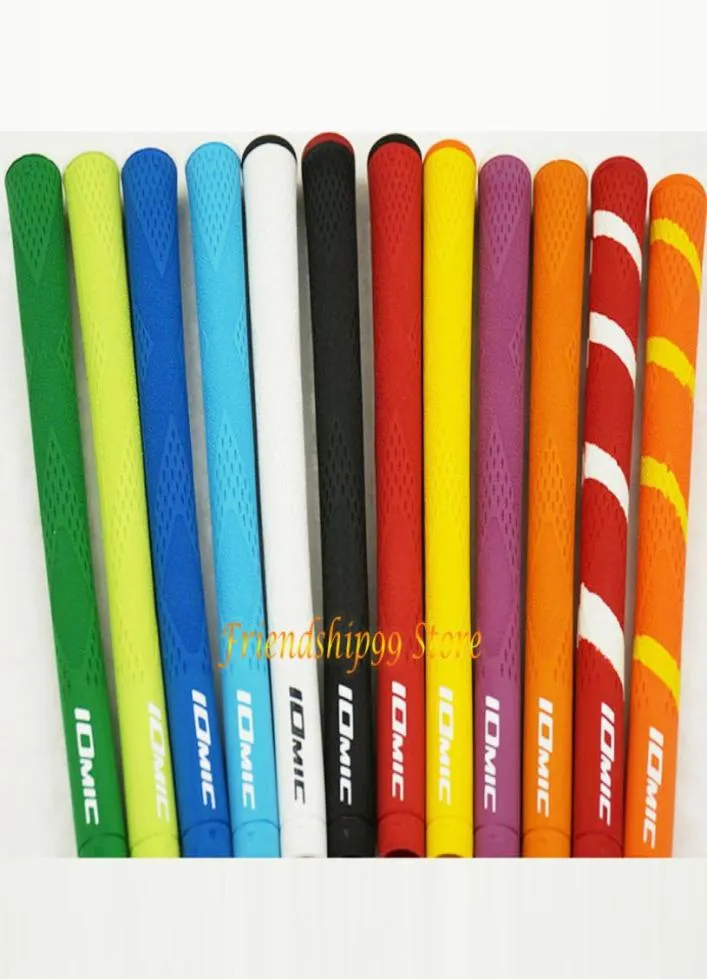 Mens IOMic Golf Grips High Quality Rubber Golf Clubs Grips Black Colors in Choice 20 PCSlot Irons Clubs Grips 4126096