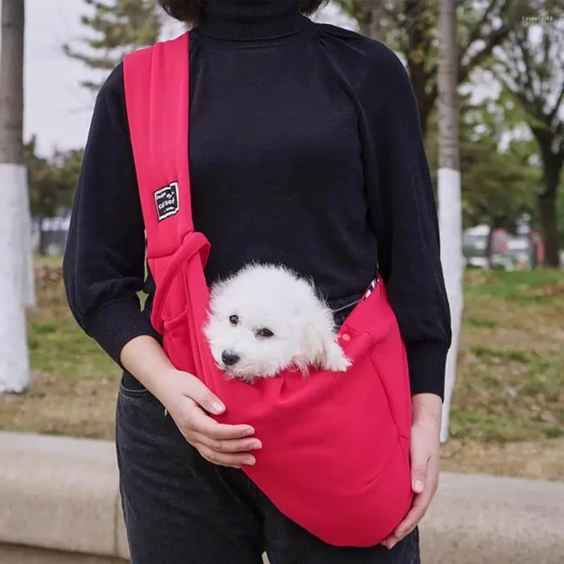 Sac de transport pour animaux de compagnie, 1 pièce, porte-chat sûr, élégant et confortable, respirant, Portable pour les promenades de voyage pour chiens